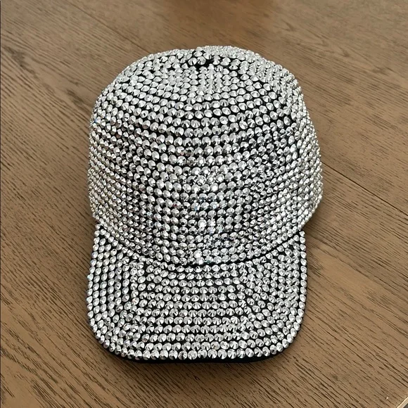 Sparkling Rhinestone Cap - Picture 1 of 4